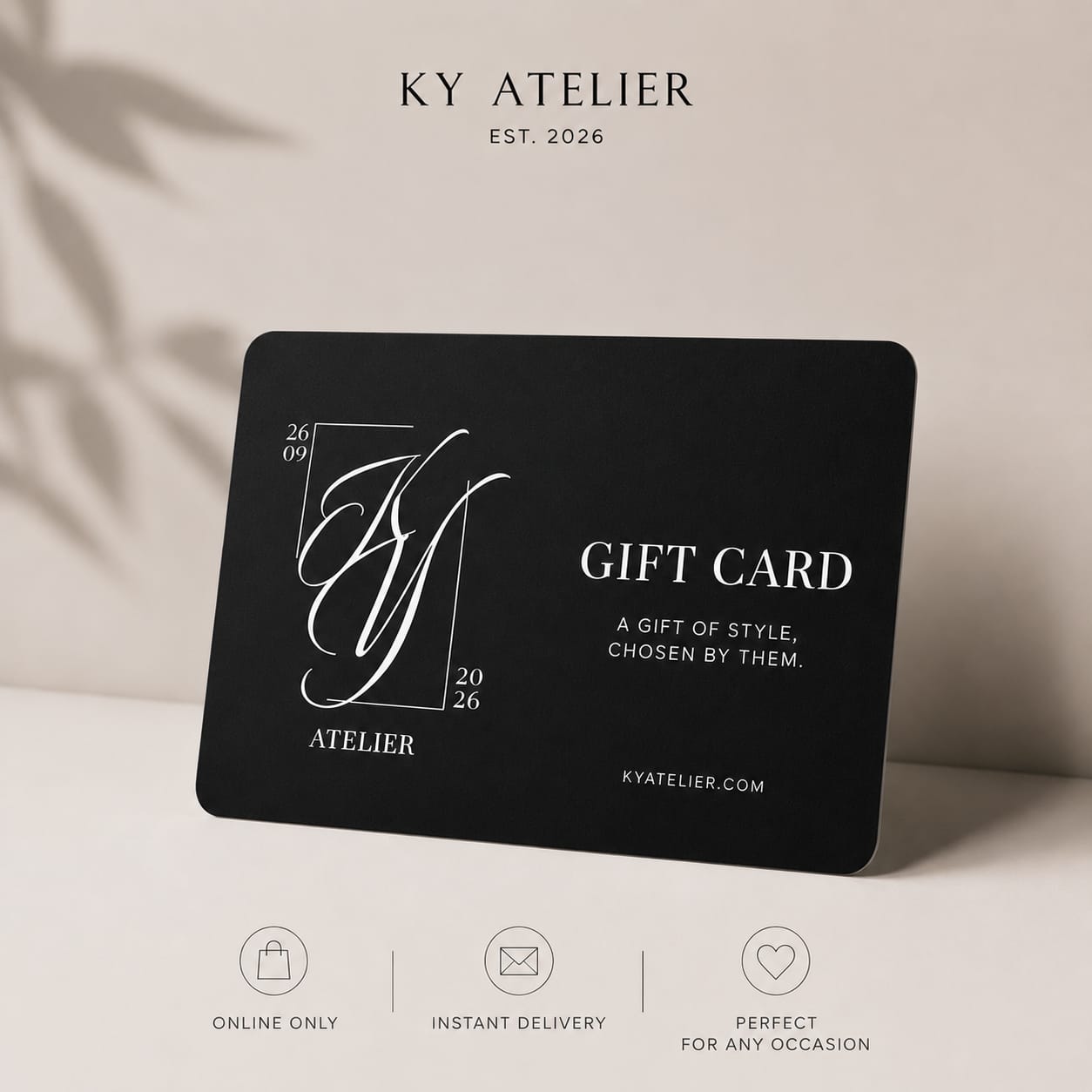 KY ATELIER GIFT CARD